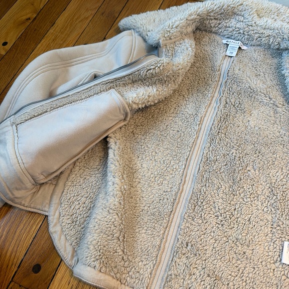 Athleta Tan Sherpa Jacket - Picture 3 of 4
